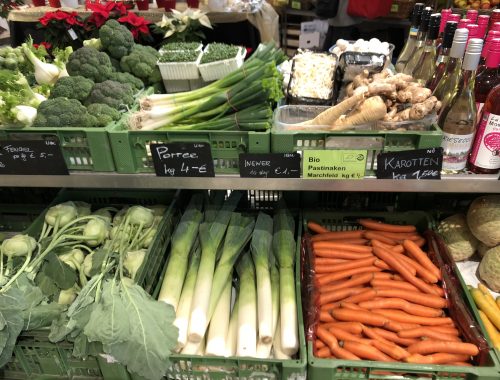 Eine bunte Auswahl an Gemüse