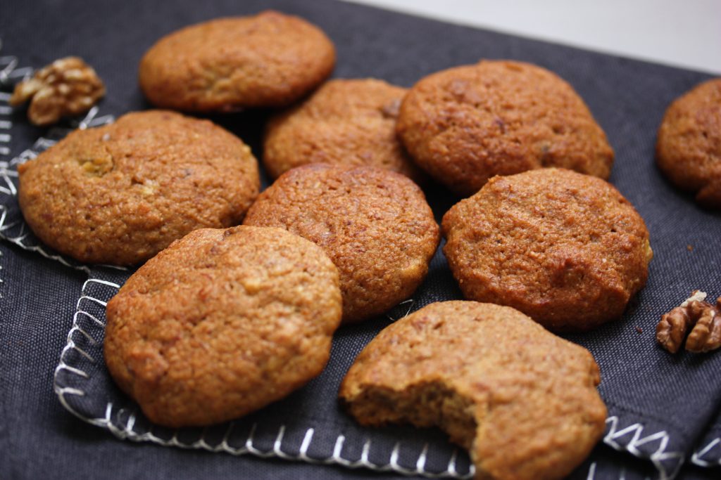 Walnuss-Bananen-Cookies – vollwertigleben